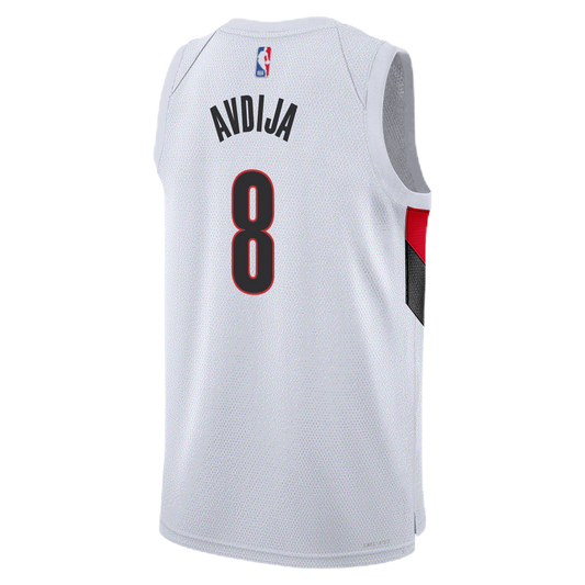 Deni Avdija #8 Portland Trail Blazers White Association Jersey