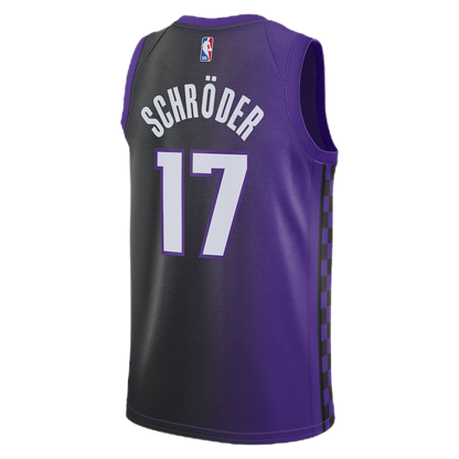 Dennis Schroder #17 Sacramento Kings Purple Statement Jersey