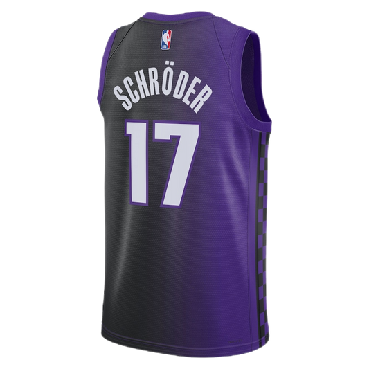 Dennis Schroder #17 Sacramento Kings Purple Statement Jersey