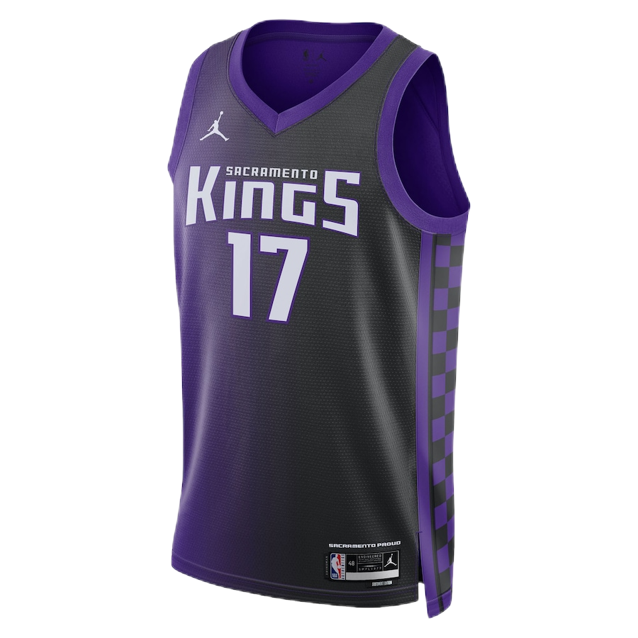 Dennis Schroder #17 Sacramento Kings Purple Statement Jersey