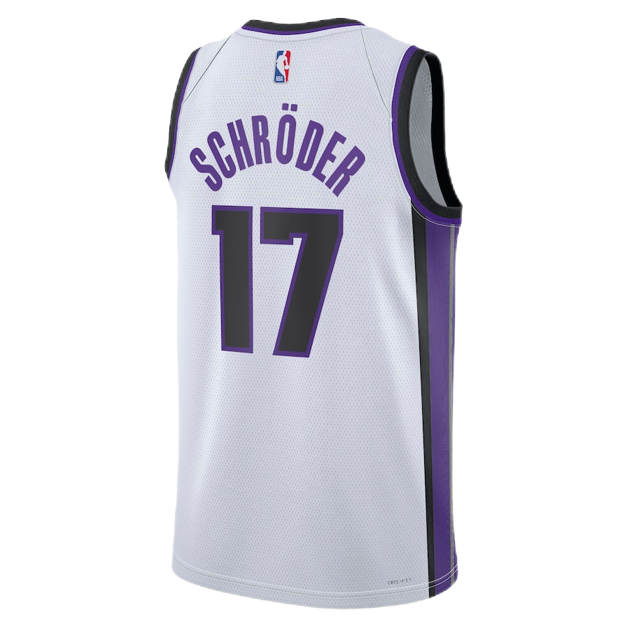 Dennis Schroder #17 Sacramento Kings White Association Jersey