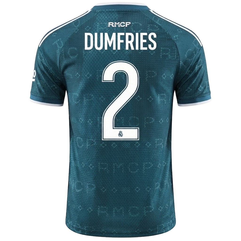 Real Madrid 26/27 Away Jersey Denzel Dumfries #2