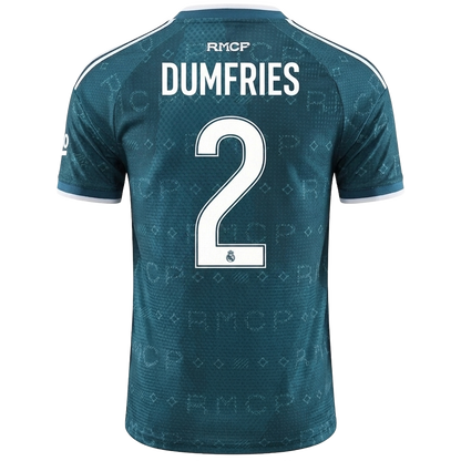 Real Madrid 26/27 Away Jersey Denzel Dumfries #2