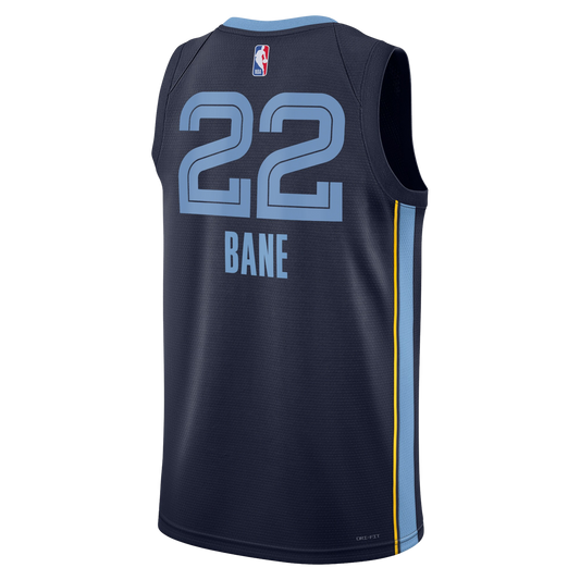 Desmond Bane #22 Memphis Grizzlies Navy Icon Jersey
