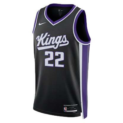Devin Carter #22 Sacramento Kings Black Icon Jersey