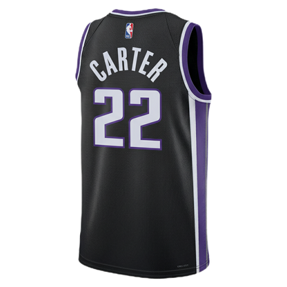Devin Carter #22 Sacramento Kings Black Icon Jersey