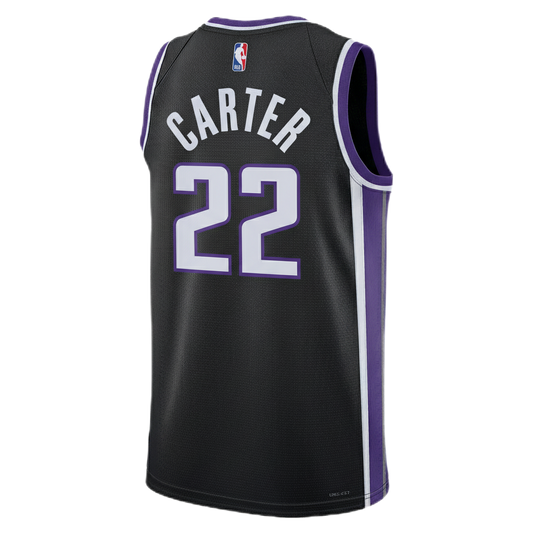 Devin Carter #22 Sacramento Kings Black Icon Jersey