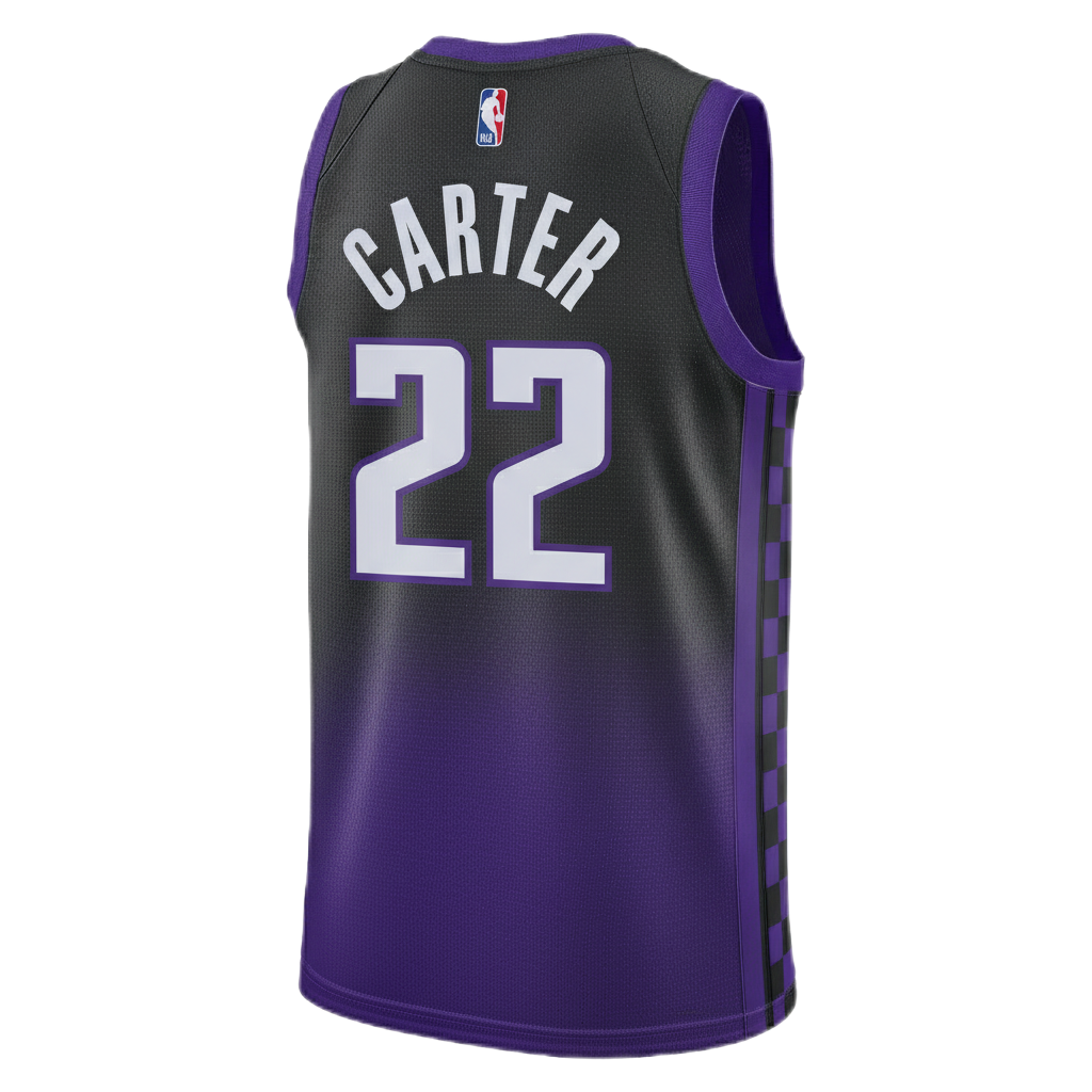Devin Carter #22 Sacramento Kings Purple Statement Jersey