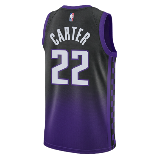Devin Carter #22 Sacramento Kings Purple Statement Jersey