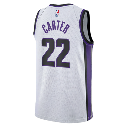 Devin Carter #22 Sacramento Kings White Association Jersey