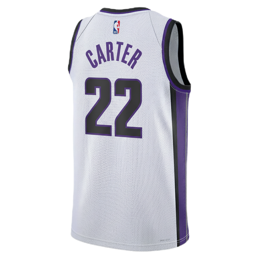 Devin Carter #22 Sacramento Kings White Association Jersey