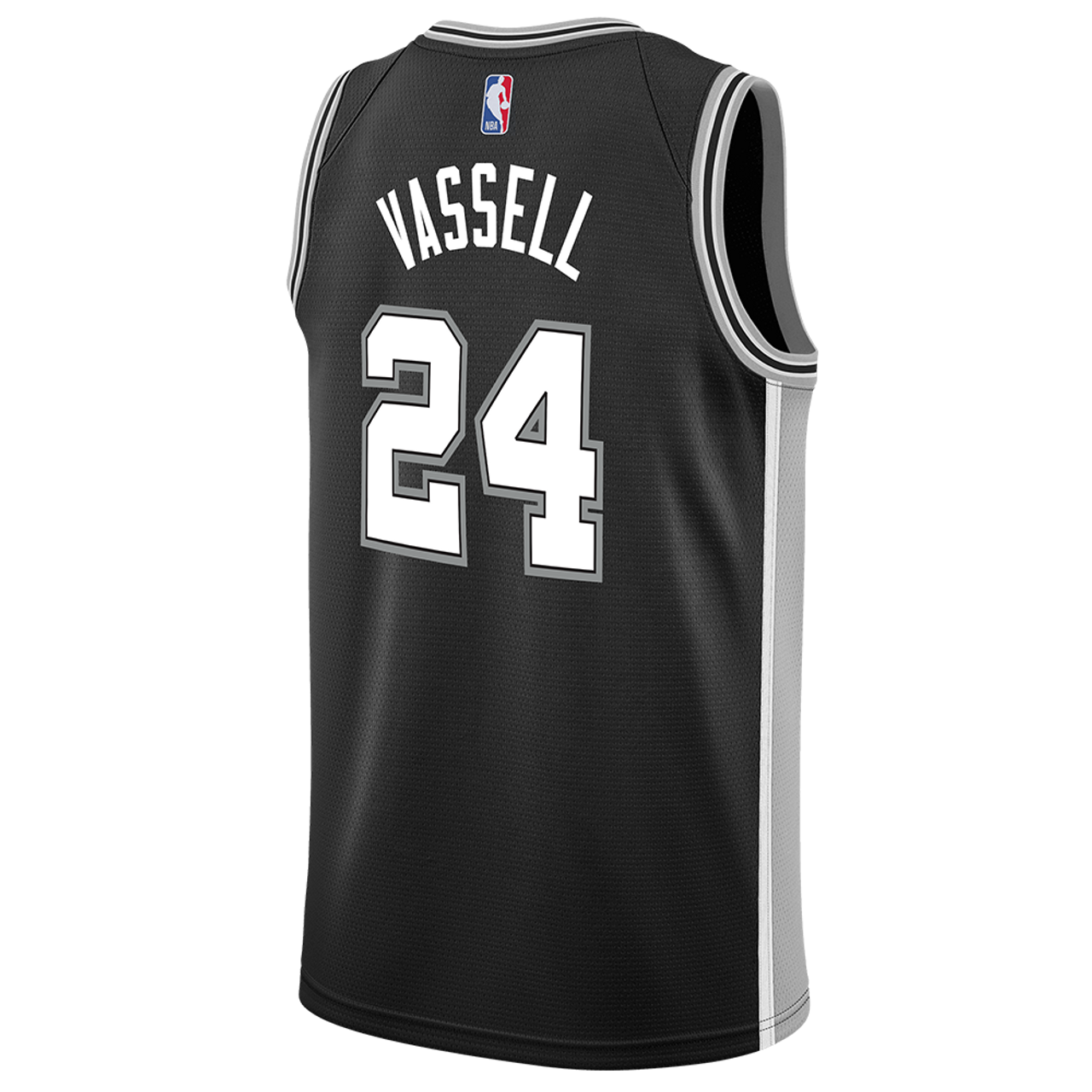 Devin Vassell #24 San Antonio Spurs Black Icon Jersey