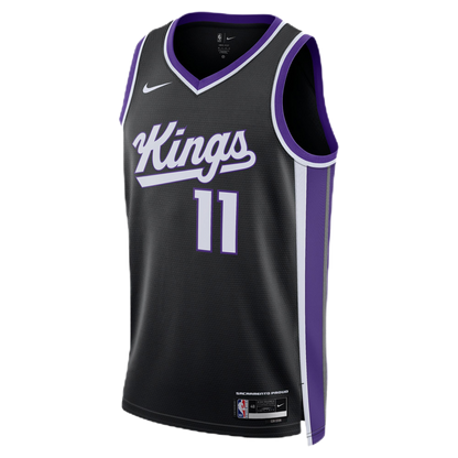 Domantas Sabonis #11 Sacramento Kings Black Icon Jersey
