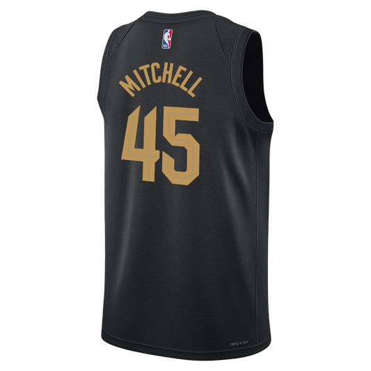 Donovan Mitchell #45 Cleveland Cavaliers Black Statement Jersey