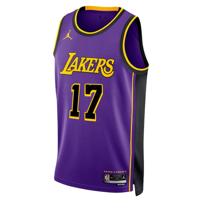 Dorian Finney-Smith #17 Los Angeles Lakers Purple Statement Jersey