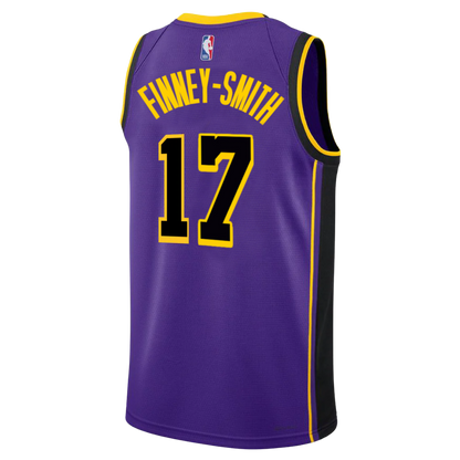 Dorian Finney-Smith #17 Los Angeles Lakers Purple Statement Jersey