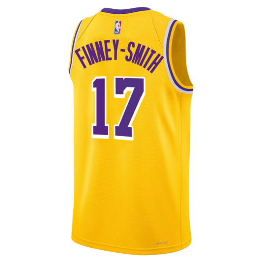 Dorian Finney-Smith #17 Los Angeles Lakers Yellow Icon Jersey