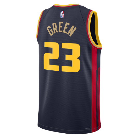 Draymond Green #23 Golden State Warriors Navy City Edition Jersey