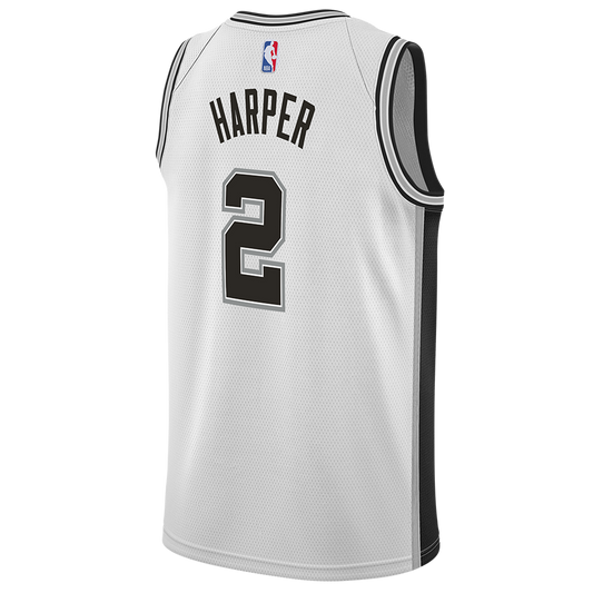 Dylan Harper #2 San Antonio Spurs White Association Jersey