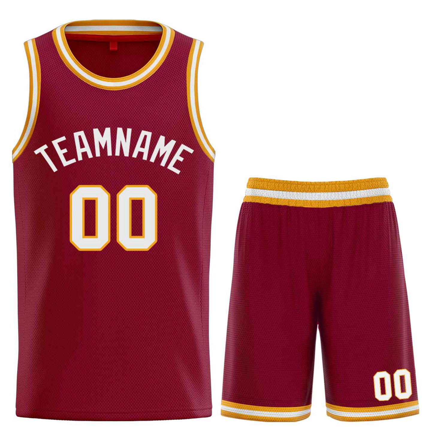 Elite Block Scarlet Peak Basketball Kit