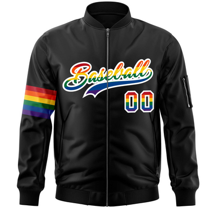 Elite Bomber All Pride Full-Zip Jacket