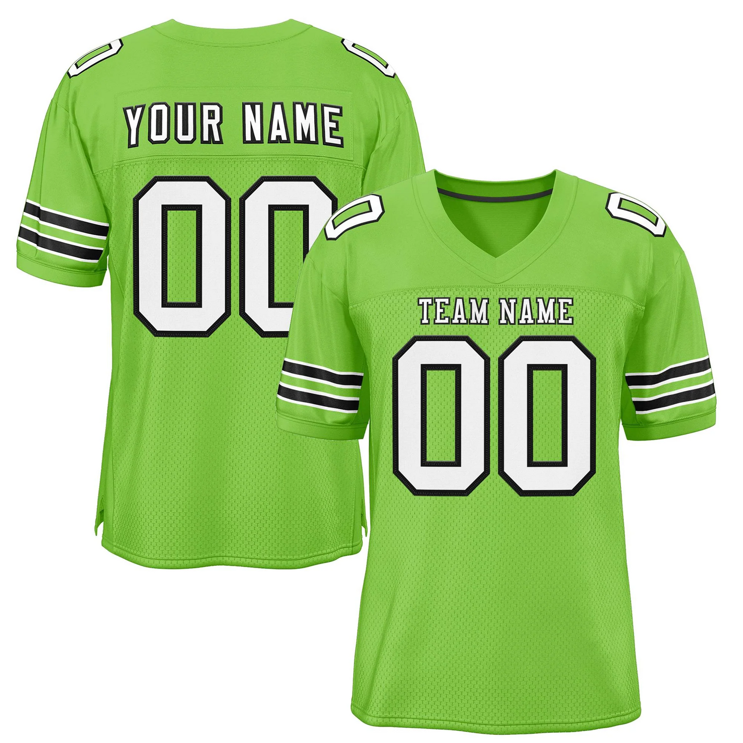 Elite Class Neon Forest Football Jersey