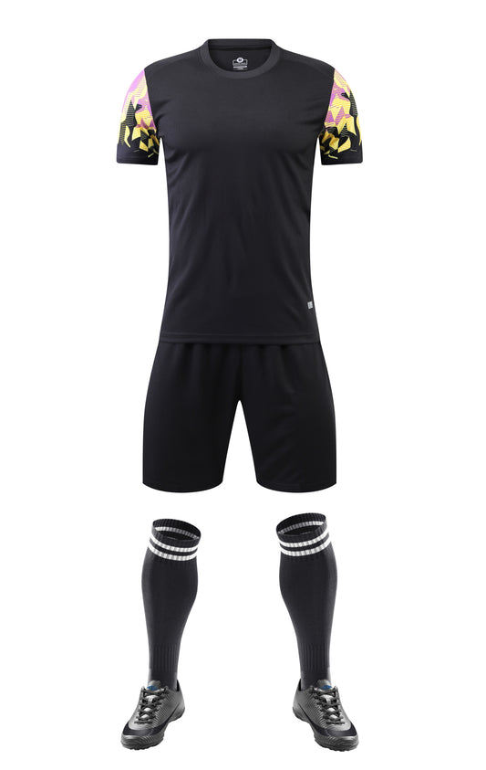 Elite Horizon Black Crash Soccer Kit