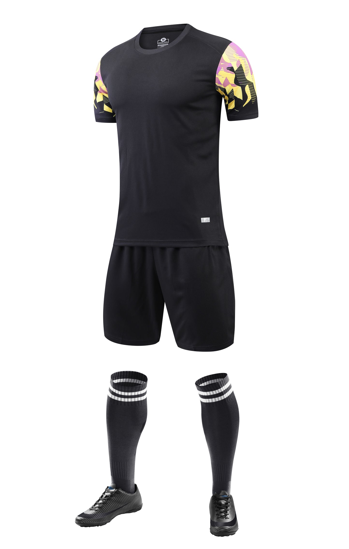 Elite Horizon Black Crash Soccer Kit