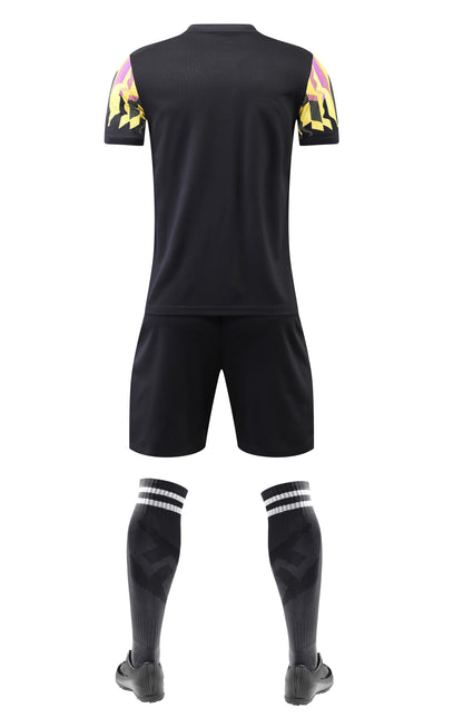 Elite Horizon Black Crash Soccer Kit