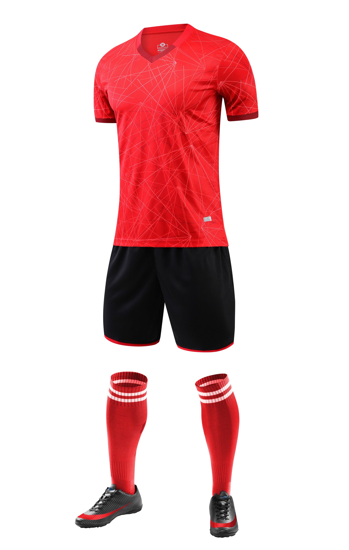 Elite Laser Scarlet Soccer Kit