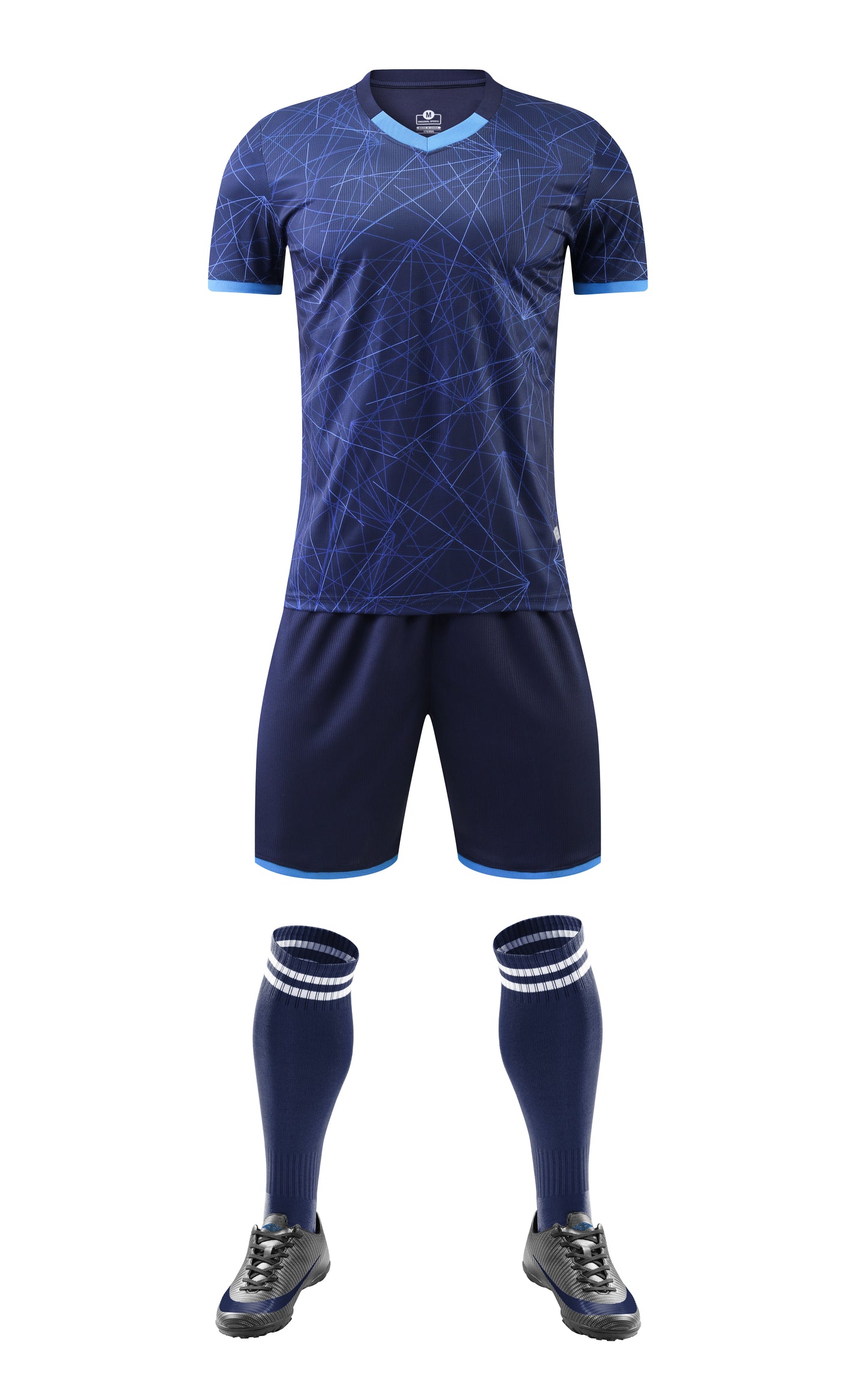 Elite Laser Azure Soccer Kit