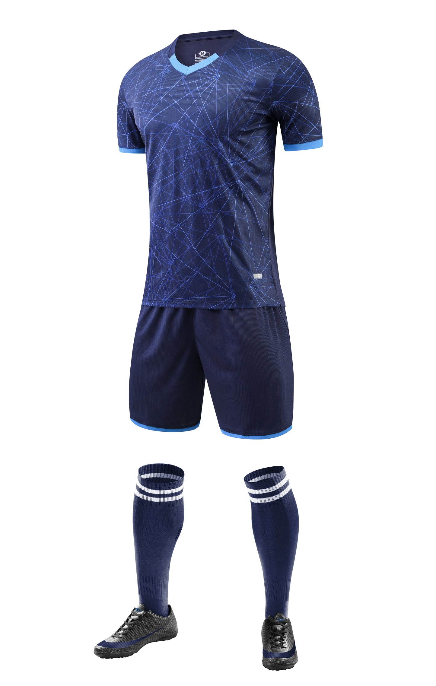 Elite Laser Azure Soccer Kit