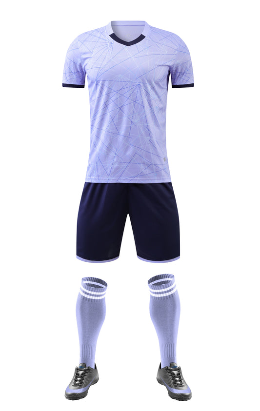 Elite Laser Violet Soccer Kit