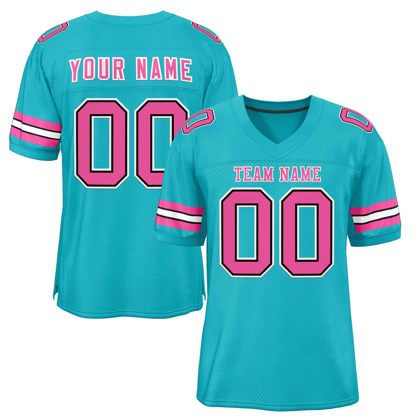 Elite Link Coral Splash Football Jersey