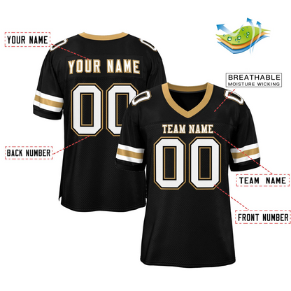 Elite Link Obsidian Royal Football Jersey