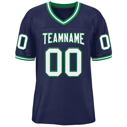 Elite Pro Navy Evergreen Football Jersey