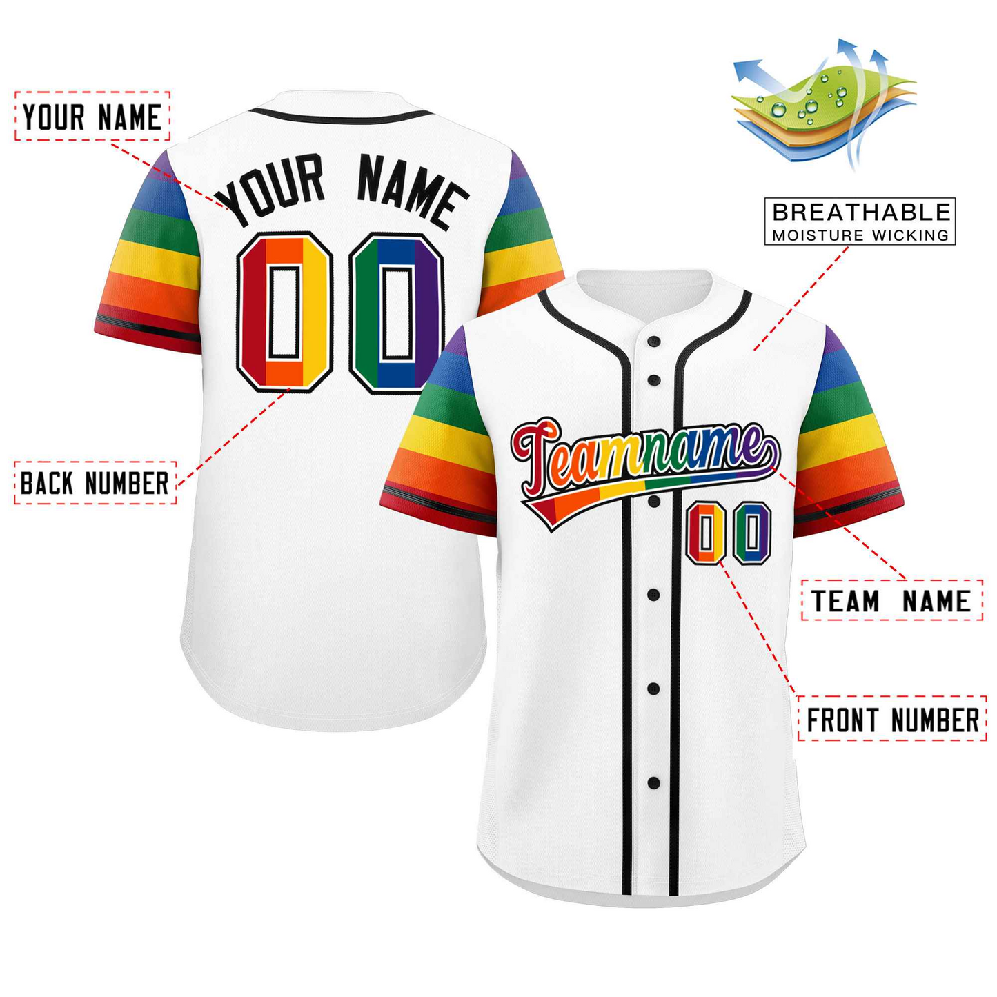 Elite Pro Prism Victory Baseball Jersey