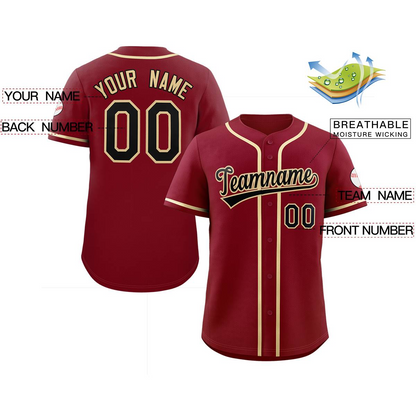 Elite Pro Ruby Renegade Baseball Jersey