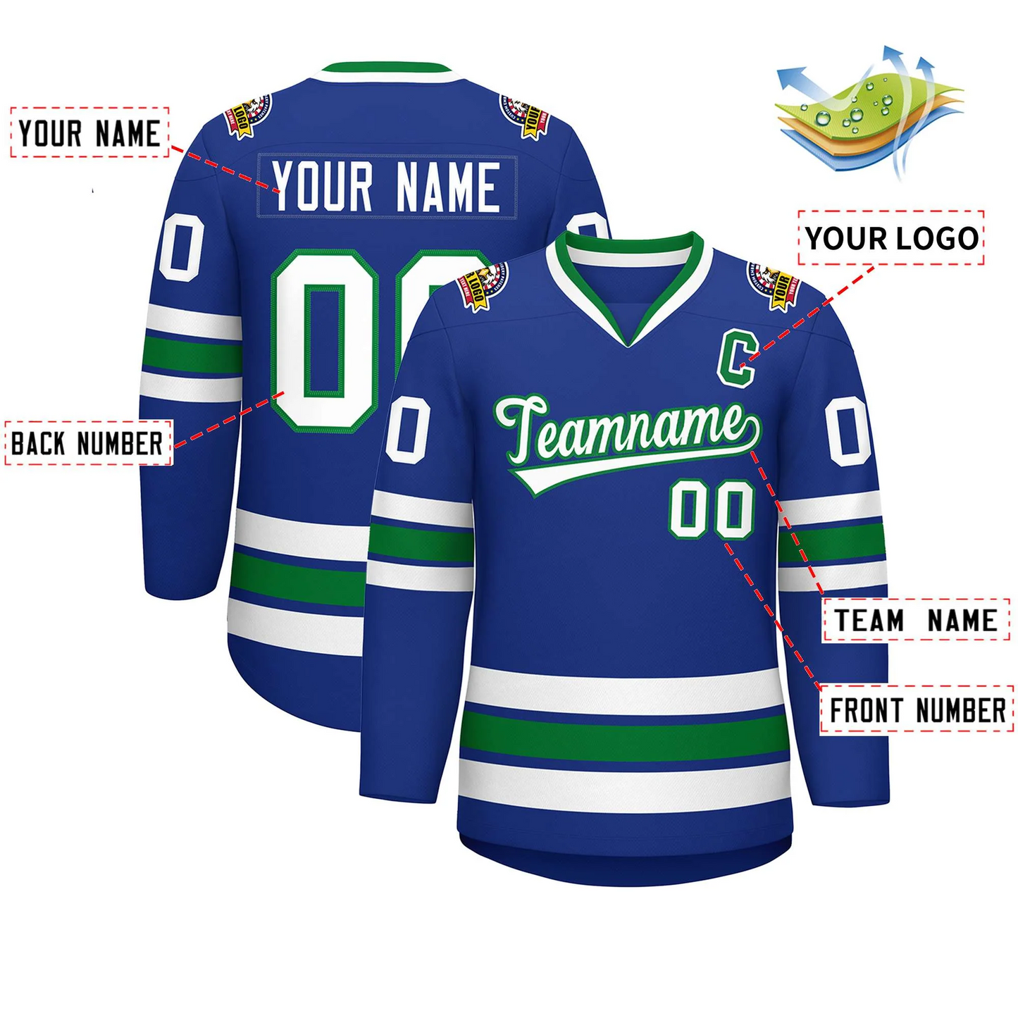 Elite Razor Atlantic Hockey Jersey