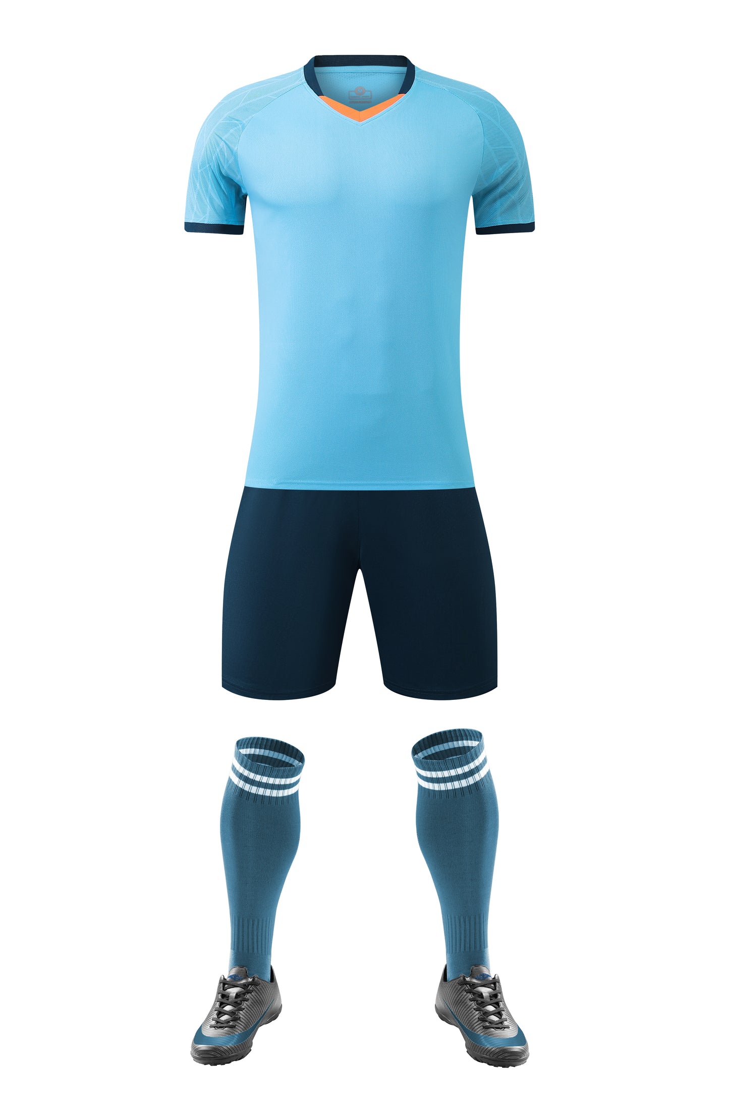 Elite Royal Sky Blue Soccer Kit