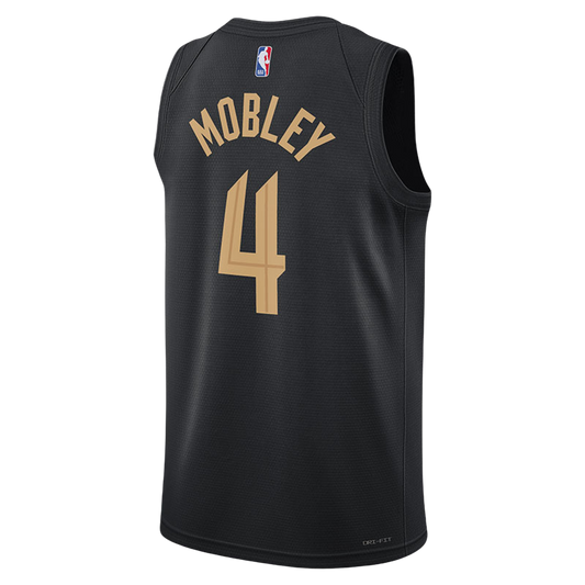 Evan Mobley #4 Cleveland Cavaliers Black Statement Jersey