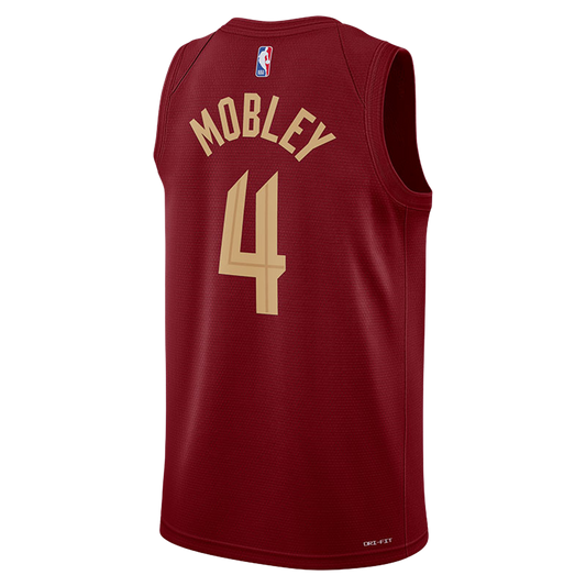 Evan Mobley #4 Cleveland Cavaliers Burgundy Icon Jersey