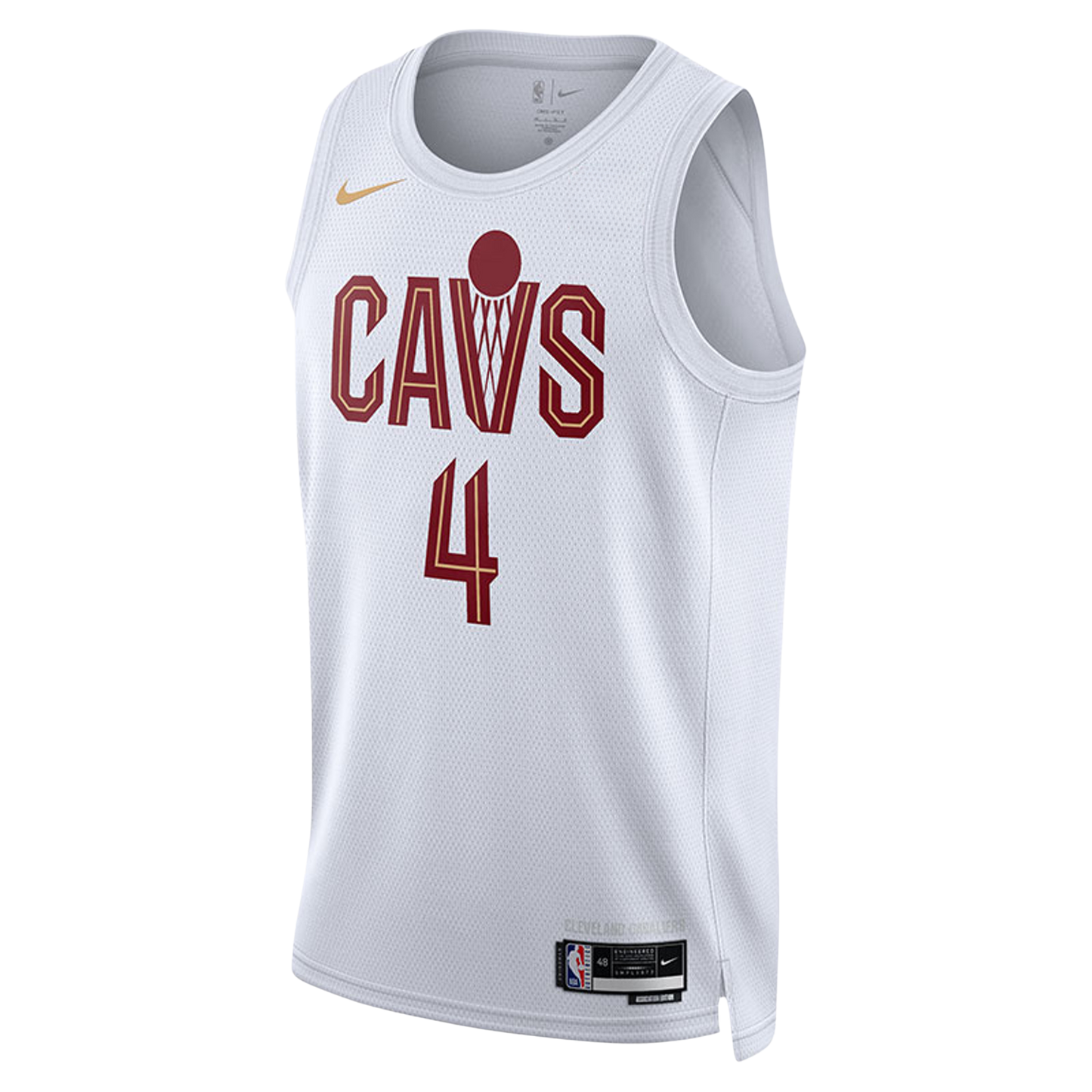 Evan Mobley #4 Cleveland Cavaliers White Association Jersey