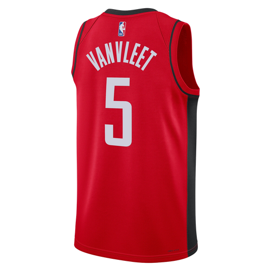 Fred VanVleet #5 Houston Rockets Red Icon Jersey