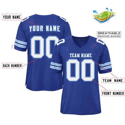 Elite Class Azure Glory Football Jersey