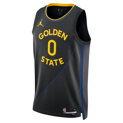 Gary Payton II #0 Golden State Warriors Black Statement Jersey