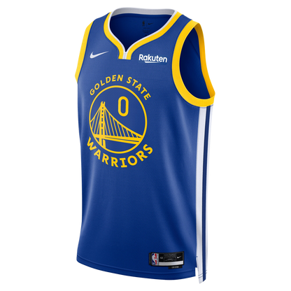 Gary Payton II #0 Golden State Warriors Royal Blue Icon Jersey