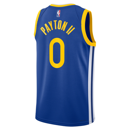 Gary Payton II #0 Golden State Warriors Royal Blue Icon Jersey