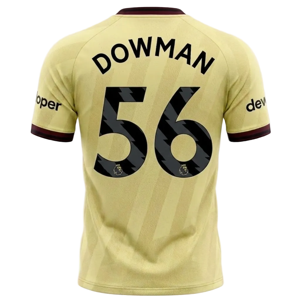 Arsenal 26/27 Third Jersey Max Dowman #56
