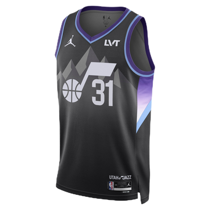 Georges Niang #31 Utah Jazz Black Statement Jersey